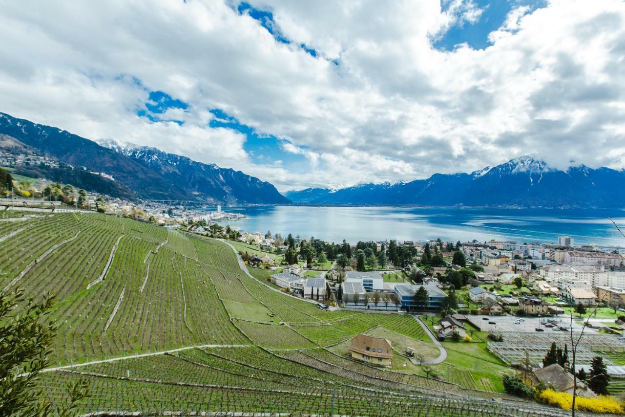 Chateau Du Chatelard Montreux Exterior foto