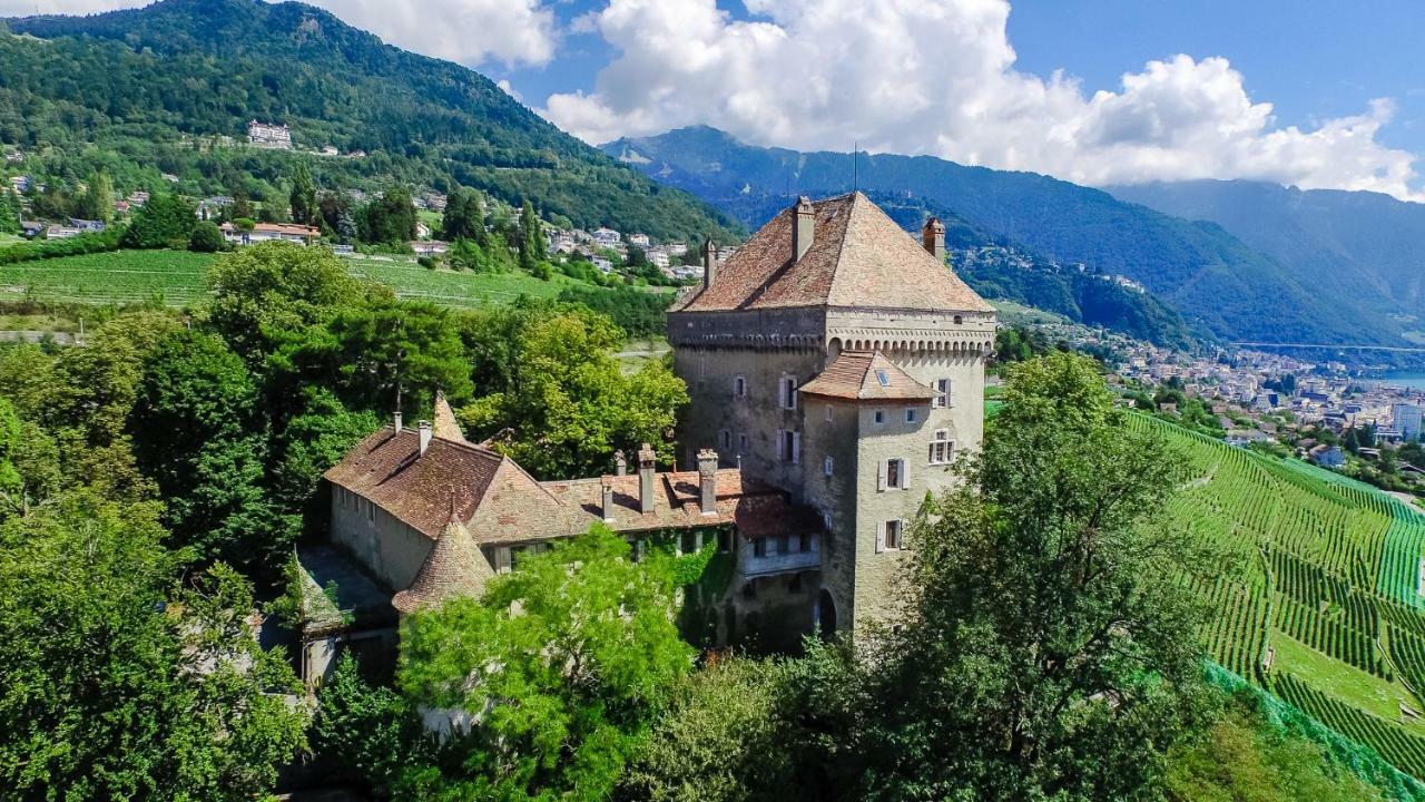 Chateau Du Chatelard Montreux Exterior foto